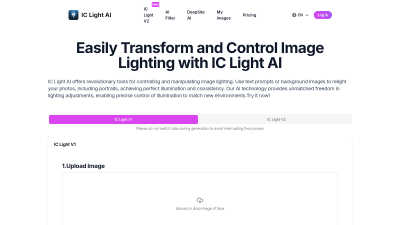 IC Light AI - AI tool for Image & Photo