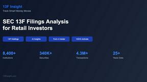 13F Insight - AI tool for productivity