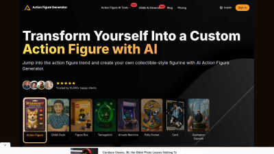 Action Figure Generator - AI tool for Image & Photo