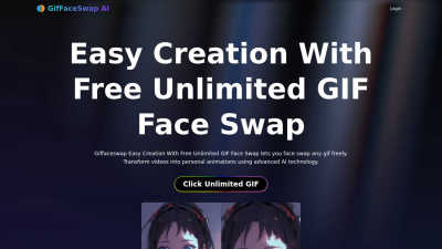 Giffaceswap - AI tool for Content Creation