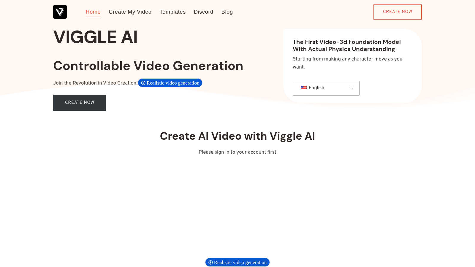 Viggle AI application interface and features