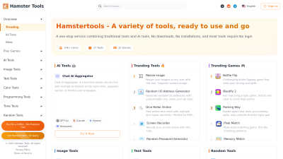 Hamster Tools - AI tool for Productivity & Management