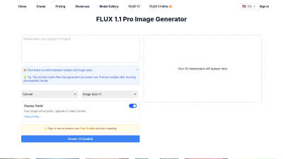 FLUX 1.1 Pro - AI tool for Image & Photo