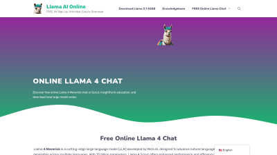 Llama AI Online - AI tool for AI Assistants