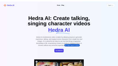 Hedra AI - AI tool for AI Assistants