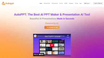 Autoppt - AI tool for Design Tools