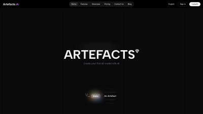 Artefacts.AI - AI tool for Design Tools