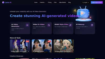 Lanta AI - AI tool for Storytelling