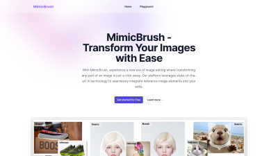 MimicBrush - AI tool for AI Assistants
