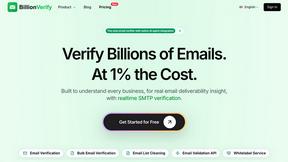 BillionVerify - AI tool for APIs