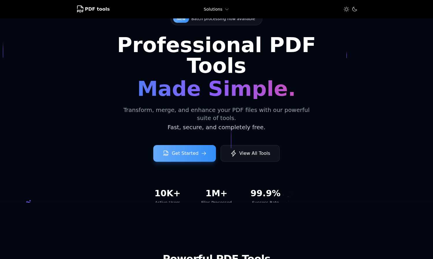 HEIC to PDF application interface and features