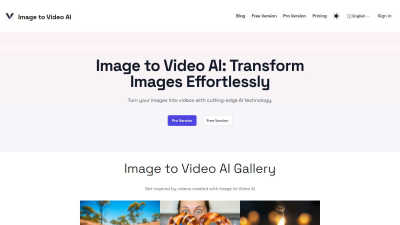 Image to Video AI - AI tool for Video