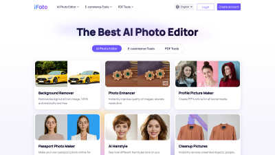 iFoto - AI tool for E-commerce