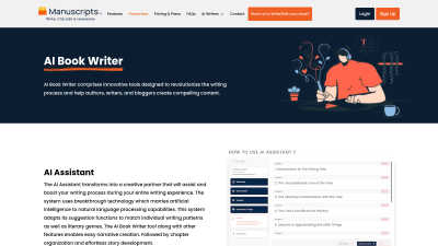 Manuscripts.ai - AI tool for Storytelling