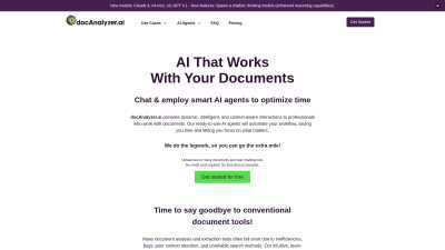 docAnalyzer.ai - AI tool for AI Assistants