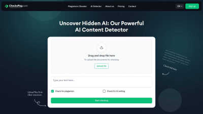 ChecksPlag.com - AI tool for Education & Learning