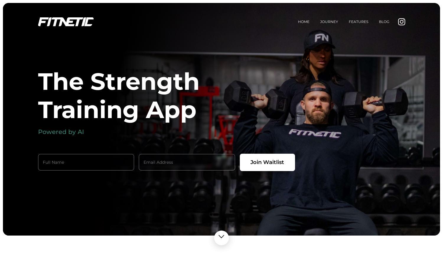 Fitnetic Website