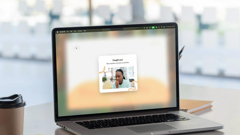 Hands Off application interface and features
