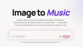 Image to Music AI - AI tool for Audio & Music