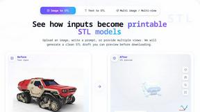 Image to STL - AI tool for Design Tools
