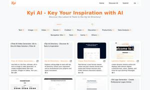 Kyi AI Directory Website