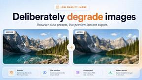 Low Quality Image - AI tool for Image & Photo