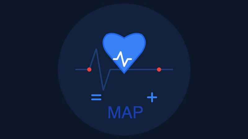MAP Calculator application interface and features