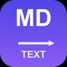 MD to Text logo