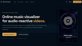 Music Visualizer - AI tool for Audio & Music