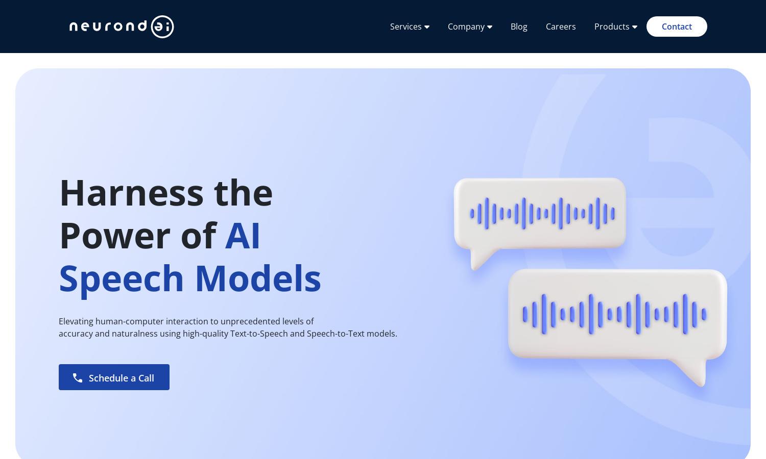 Neurond AI Website