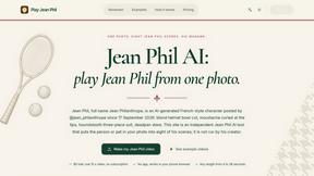Play Jean Phil - AI tool for Video