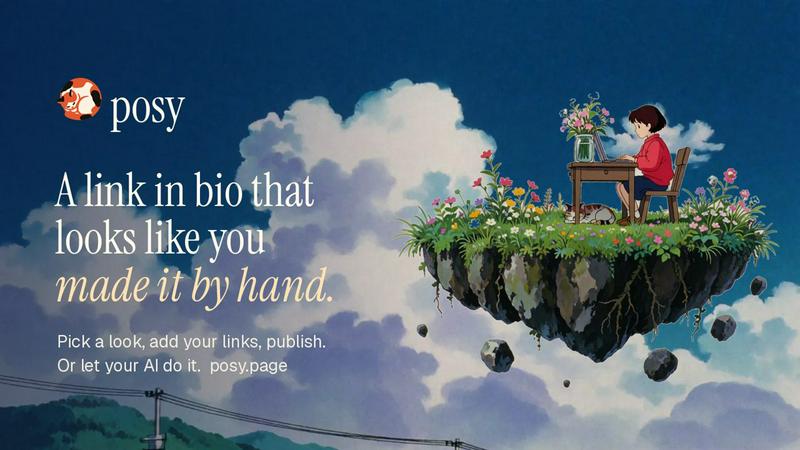 Posy application interface and features