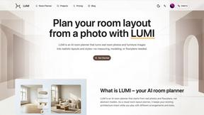 LUMI room planner - AI tool for productivity