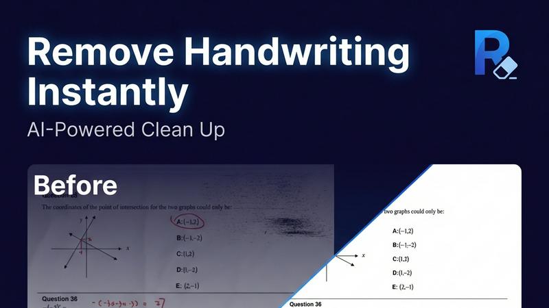 Remove Handwriting application interface and features