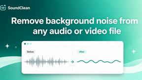 SoundClean - AI tool for Audio & Music