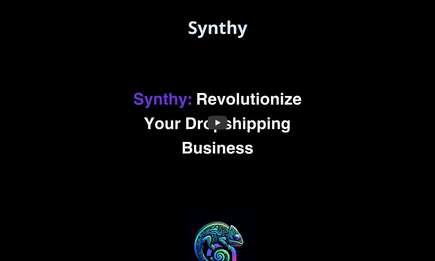 Synthy Website