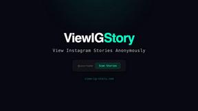 ViewIGStory - AI tool for Lifestyle & Entertainment