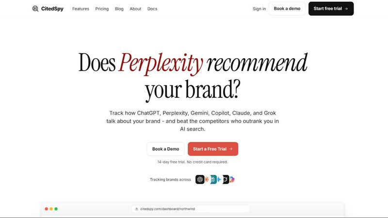 CitedSpy application interface and features