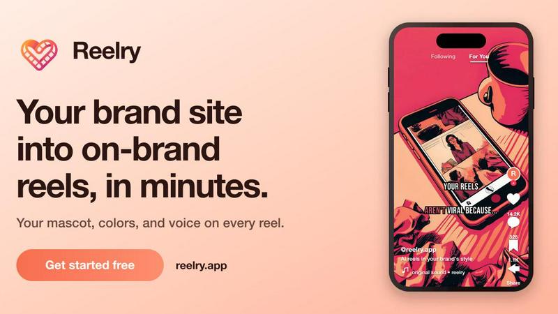 Reelry application interface and features