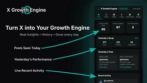 X Growth Engine - AI tool for Marketing